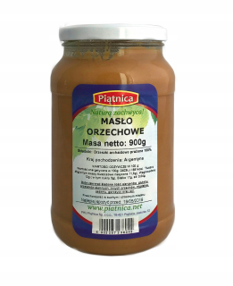 Arašidové maslo 900ml Arašidové maslo BEZ CUKROVEJ SOLI