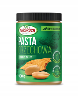 Arašidové maslo 900 ml arašidového masla BEZ CUKROVEJ SOLI