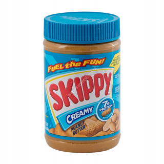 Arašidové maslo skippy krémové arašidové maslo 462g.