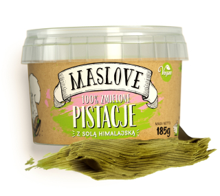 PISTÁCIOVÉ MASLO MASLOVE + himalájske solené pistácie