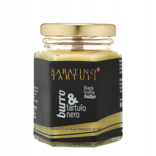 Maslo s čiernou hľuzovkou Sabatino 80g Burro E Tartufo