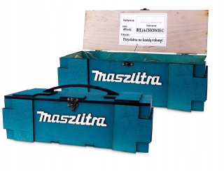 MASZLITRA krabička na fľašu narodeninový darček MIX