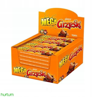 MEGA GRZEŚKI TOFFEE 32 X 48G DISPLEJ