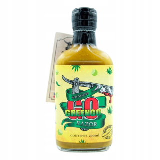 MEGA Sharp Sauce Harzor: GO GREENGO - fľaša 200 ml