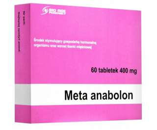 Testosterón - Meta Anabolon Metanabol 60 Tab Steroidy Cyklistická hmotnosť