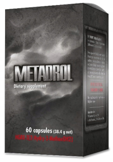 Testosterón - METADROL 60K HMOTNOSTNÉ SVALY SILA TESTOSTERÓNU HGRX-3