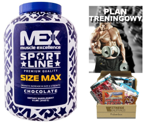 Gainer - Mex - Veľkosť Max - 2722G 6LBS - GAINER + GRATISY