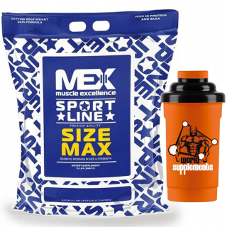 Gainer - MEX Veľkosť Max 6800g Bulk Gainer Mass Sval Sila