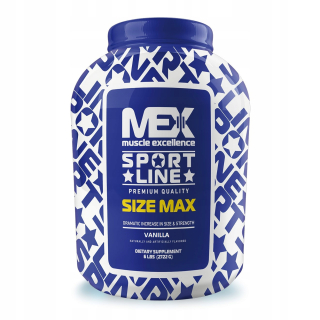 Gainer - MEX VEĽKOSŤ MAX GAINER WHEY PROTEIN WPC HMOTNOSŤ PEVNOSŤ