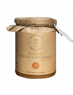 Buničina z fistaszków + slaný karamel 500g maslo