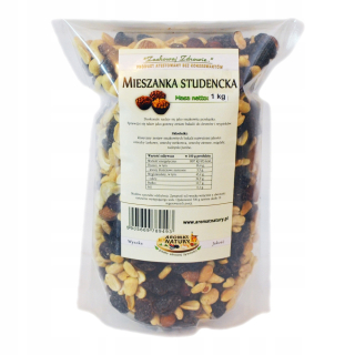 Študent mix 1 kg MIX BAKALY, NUTS