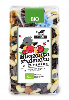 ŠTUDENTSKÁ ZMES S BRUSKOVÝM BIO 400 g