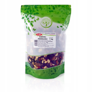 ZMIEŠANÝ ZDRAVÝ SNACK 1 kg MIX BAKALIE AGNEX