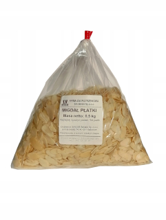 Orechy - Mandľové lístky 0,5 kg Makar