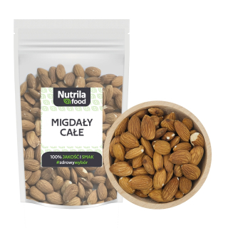 Orechy - ALMONDS 1KG Všetky netestované Kalifornia