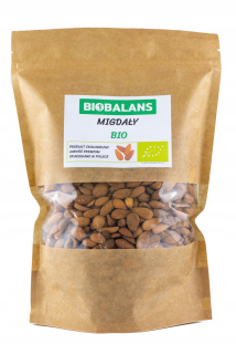 Orechy - BIOORGANICKÉ MANDLE 1 kg - BIOBALANCIA