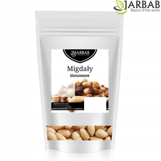 Orechy - Blanšírované mandle 500g Premium (bez kože)