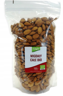 Orechy - Mandle všetkých 1 kg bio ekologických ekologických