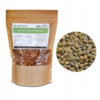 Orechy - Kalifornské mandle 1kg 1000g celá kvalita