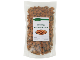 Orechy - CALIFORNIA ALMONDS 500g, čerstvé, super kvalita!
