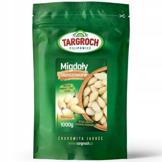 Orechy - Kalifornské mandle BLANCHED 1 KG TAGROCH