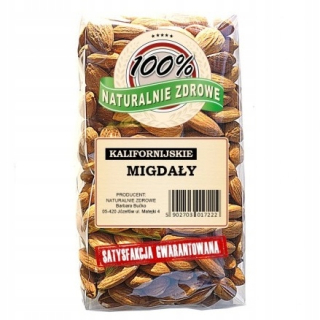 Orechy - Kalifornia mandle. Celé veľké 1 kg