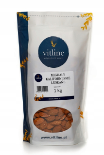Orechy - Kalifornské mandľky škrupili 1 kg celé prírodné