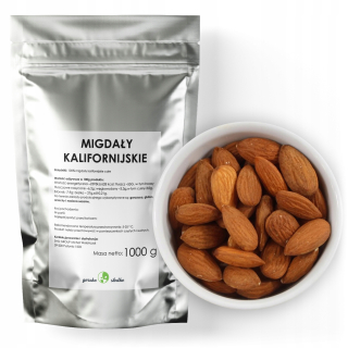 Orechy - Kalifornské mandle celé veľké čerstvé 1 kg