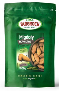 Orechy - Prírodné mandle Dark 500g Targroš všetký orech