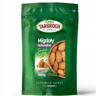 Orechy - Prírodné mandle Clear 1000g Targrch Všetko