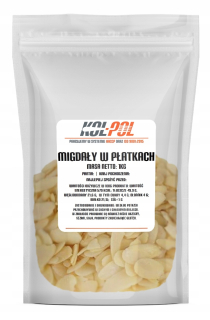 Orechy - MANDLOVÉ VLOČKY 1kg Rez čerstvých mandľových vločiek