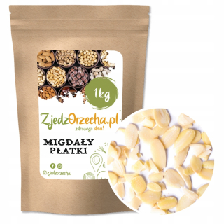 Mandle mandľové vločky chutné a čerstvé 1kg