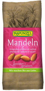 Orechy - Pečené mandle Salone Bio 60 g - RAPUNZEL RAPUNZE