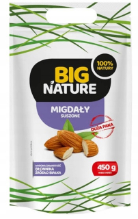 Orechy - Sušené mandle 450g Veľká príroda