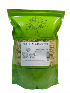 Orechy - Mandle v okvetných lístkoch 1 kg mandľové vločky kvalita!