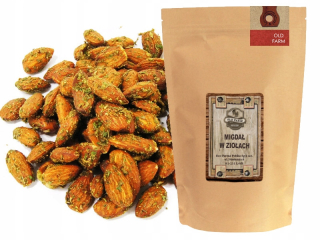 Orechy - Mandle v bylinkách 200 G Pečené mandľami a bylinkami