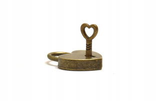 Darček na Valentína - Valentínska karta 2,5 x 3 cm