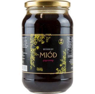 MED 1,2 KG PRÍRODNÉ BUCKWHATAT AMI HONEY