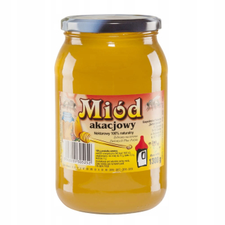 HONEY ACACIA BARTNIK SOKÓLSKI 1.3 kg