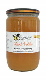 Honey Face Lake Dawski Drawsskie 950g Delicious
