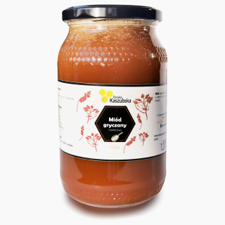 Pohôtať Honey 1.2kg - Ostra Kashubian Buckwheat