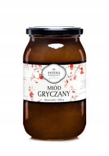 BUCKWHEAT HONEY 1,2 kg PRÍRODNE PIKANTNE ZDRAVÚ CHUŤ