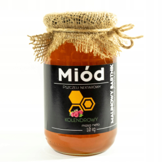 Coriander Honey 1 kg - 100% Unikátny!
