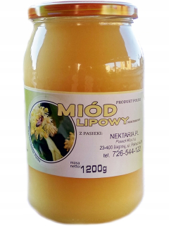 Linden Honey 1.2kg hrubý a aromatický