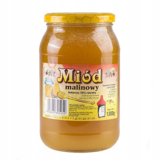 Raspberry Honey Bartnik Sokólski 1.3kg