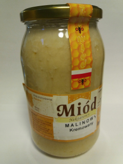 Raspberry Honey Kremried s Apirou Mirka Beekeer