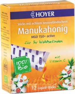 Med manuka bezlepkové MgO 150 12 vrecúška