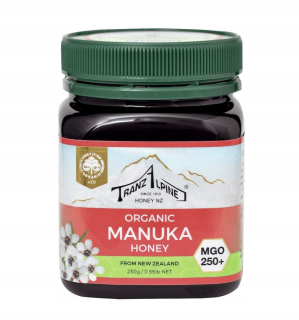 Honey Manuka MgO 250+ BIO 250 g - Tanzalpine Tranz