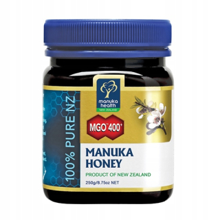 HONEY MANUKA MGO 400+ 250G MANUKA NOVÝ ZÉLAND