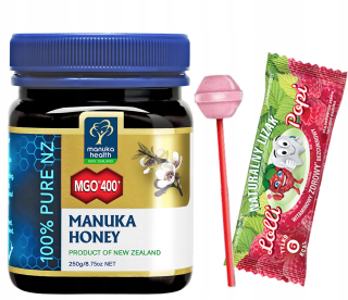 Honey Manuka MgO 400+ 250g Manuka Health + Free